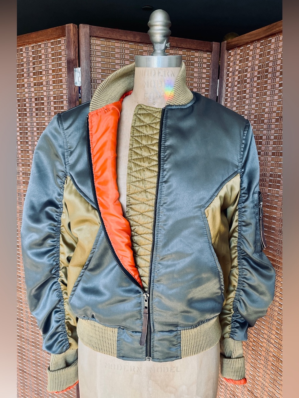♥️ The flight/bomber jacket worn by Scarlett Johansson Ghost in the Shell UNISEX